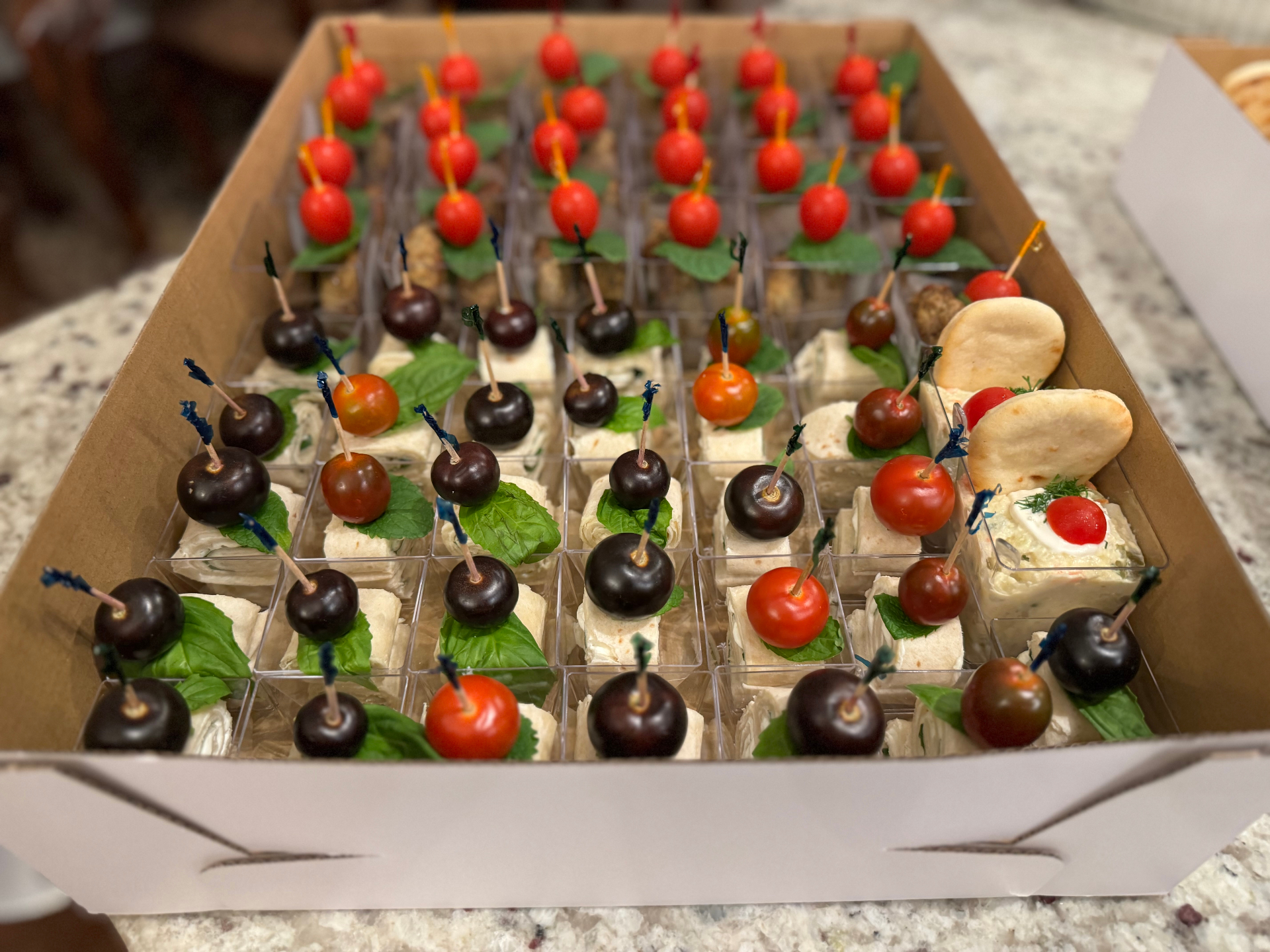 Tomato Basil Bites