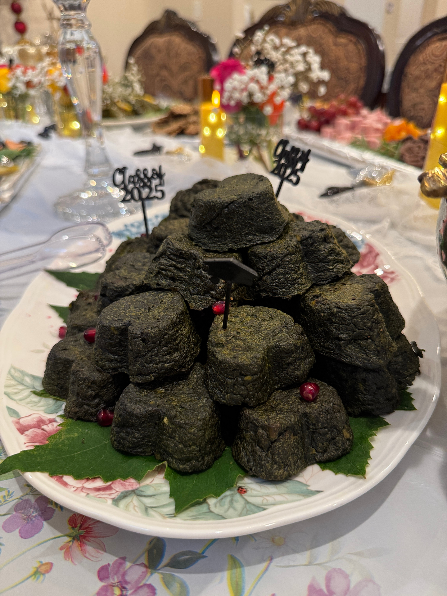 Jeweled Kuku Sabzi